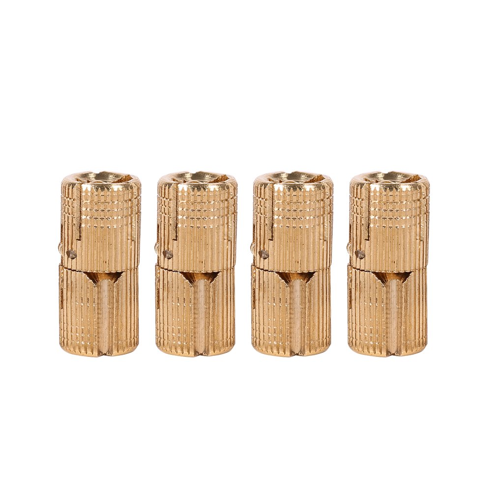 4 Stück Messing versteckt versteckt Scharnier unsichtbar Fass Scharnier für Schranktüren Diy Schmuckschatulle Hand Handwerk(10mm)