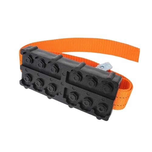 1-4 Stück Notfall-Reifen-Traktionsblöcke, robuste Anti-Rutsch-Ketten, geeignet for Schnee(2Pcs)