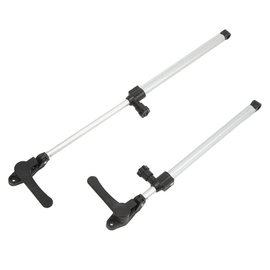 2 Stücke Wohnmobil Fenster Stützstab 310‑435mm Teleskop Alum mit automatische Aufspringfunktion und Verriegelung für Wohnmobil Wohnwagen Anhänger