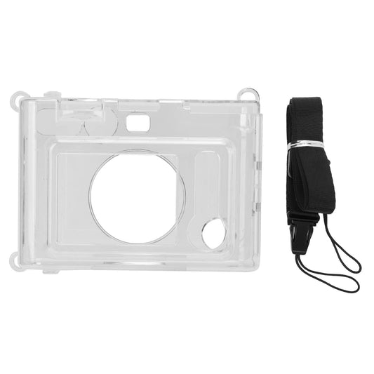 Zubehör für Instax, Transparente Hülle, Kompatibel mit FujiInstax MINIEvo, Transparente Kameratasche, Transparente Schutzhülle, Hart-PVC-Abdeckung, Harte Tragetasche,