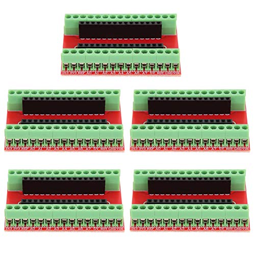5 Stück NANO IO Erweiterungsplatine Compact Terminal Adapter Industriezubehör für