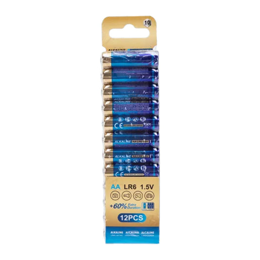 1,5 V LR6 Alkaline-Batterie, perfekt für elektronische Geräte, 12 Stück, garantiert eine Lange Lebensdauer und optimale Leistung, ideal für jeden Bedarf.