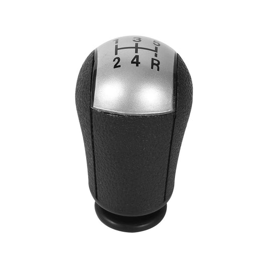 5 Gang Schalthebelkopf, Auto Schaltknauf Schaltkopf Shifter knob Schalthebel Automatische Schaltknauf Stick Kopf Griff Hebel(Grau)