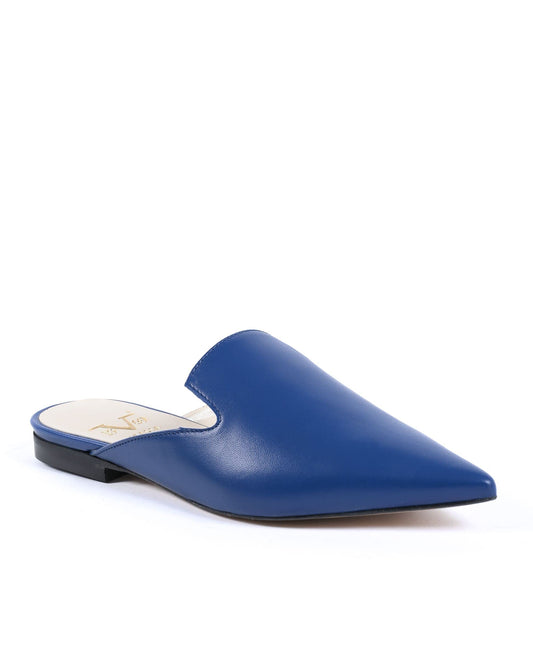 19V69 ITALIA Damen Sabotnappablu40 Hausschuh, blau, 40.5 EU