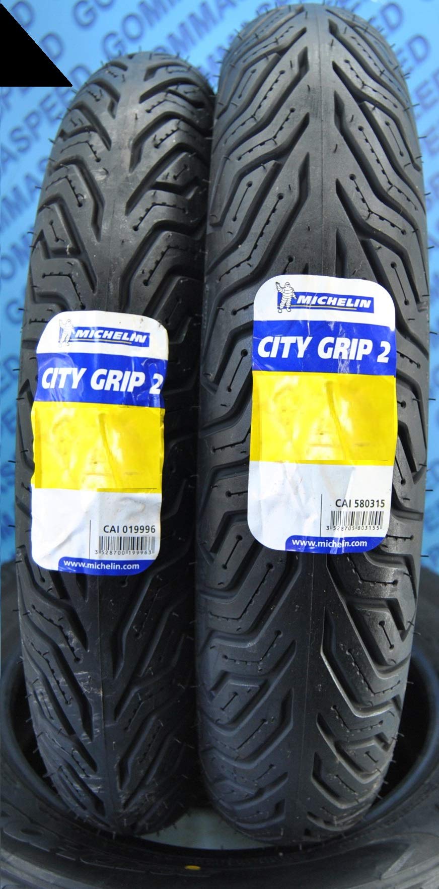 1 Paar Reifen Michelin City Grip 2 120/70-15 56S 140/70-14 68S
