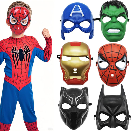 ZeiLaBang Kakadi Superhero Maske,Cosplay Masken,Batman Maske,superhero birthday party decorations,Kinder Party Masken,Erwachsene für Maskerade